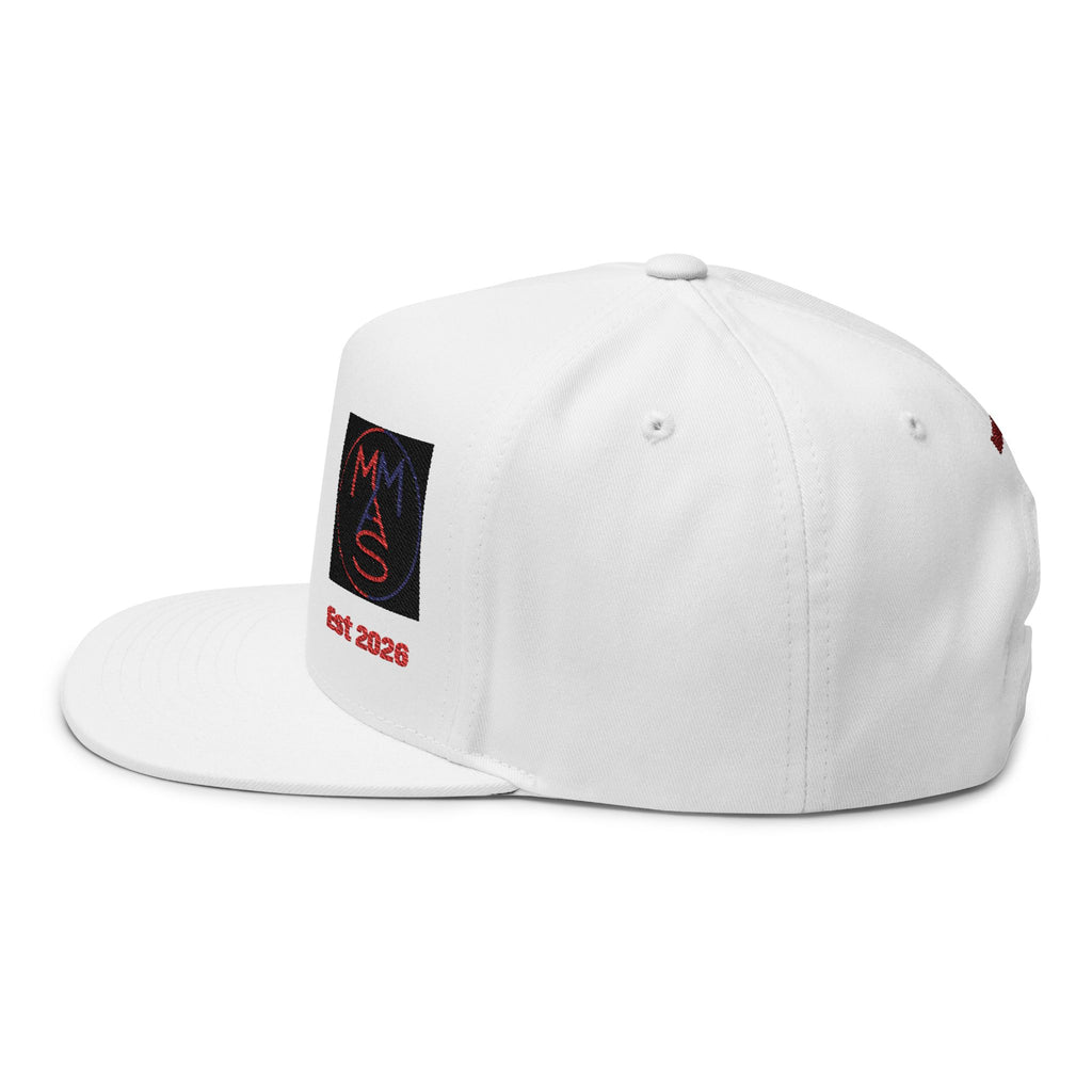 Flat Bill Cap (Embroidery)