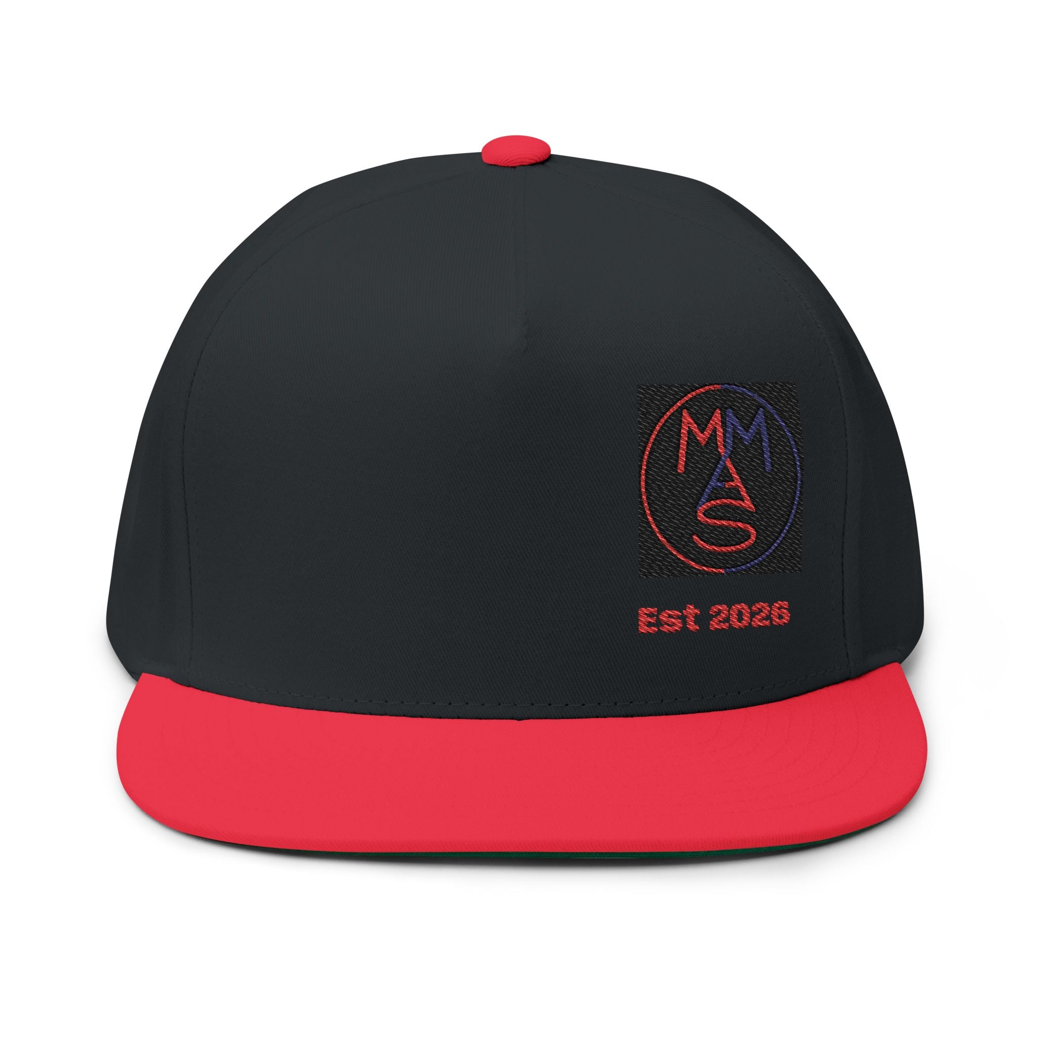 Flat Bill Cap (Embroidery)