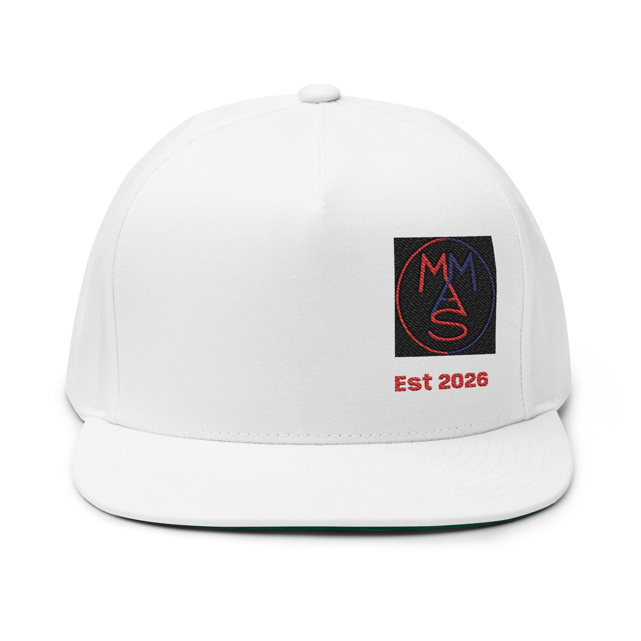Flat Bill Cap (Embroidery)