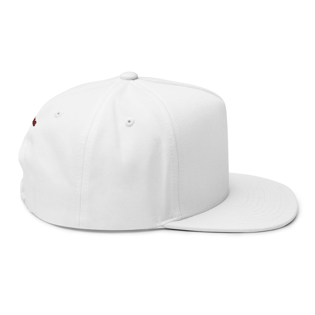 Flat Bill Cap (Embroidery)
